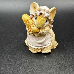 Vintage 1991 Ganz Little Cheesers Mouse Loaf Of Bread  #05113 Taiwan